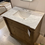 Hanson 2-Drawer Bathroom Vanity FURNITURE 36w22d35h