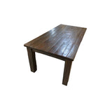 Rectangular Solid Wood Parsons DINING TABLE 80w40d30h