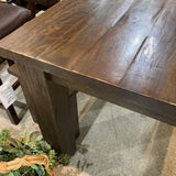 Rectangular Solid Wood Parsons DINING TABLE 80w40d30h
