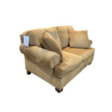 Walter E. Smithe Traditional Roll-Arm Two Seat LOVE SEAT 63w34d31h