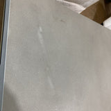 West Elm Rectangular Concrete & Brass COFFEE/COCKTAIL TABLE 48w24d17h