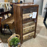 Villa2 Wooden Chest Of 5-Drawers DRESSERS/CHESTS 19.5w15.5d40h