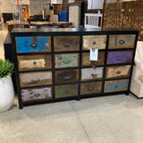 Villa2 Wooden 16-Drawer DRESSERS/CHESTS 65Wx16Dx39.5H