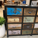 Villa2 Wooden 16-Drawer DRESSERS/CHESTS 65Wx16Dx39.5H