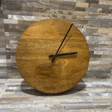 Verona Quartz Wall Clock - Brown ACCESSORIES 10Wx1.75D