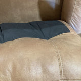 Tufted L Shape Sleeper Sectional SECTIONAL Brown 120w72d29h