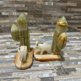 2pc Set Onyx Desert Bookends ACCESSORIES 5w3d7h