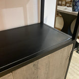 Villa2 Roma Solid Wood Triple Shelf BOOK SHELF 35.5w16d75h