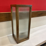 Bloomhome Jerry Wooden Glass Hurricane - Large ACCESSORIES