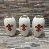 3pc Set Roselli Ceramic Vases ACCESSORIES 4d9h
