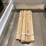 Pottery Barn Kids Madeline Twin Bed BEDS White 41w80d54h