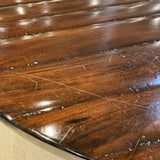 Bernhardt Round Solid Wood Pedestal Table DINING TABLE 60d30h