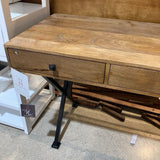 Villa2 Dakota Wood & Metal Desk DESKS 54w22d30h