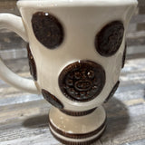2pc Set Ceramic Oreo Mugs ACCESSORIES 3.5d5h