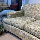Dunbar Style MCM Hollywood Regency Curved SOFA 80Wx36Dx32H