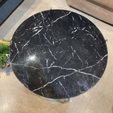 Faux Marble Top w/ Glass Shelf COFFEE/COCKTAIL TABLE 30d17h