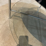 Faux Marble Top w/ Glass Shelf COFFEE/COCKTAIL TABLE 30d17h