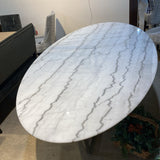 Mitchell Gold & Bob Williams Modern Oval Marble DINING TABLE 96w54d30h