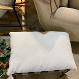 Denver Modern Indoor/Outdoor Vail Ottoman OTTOMANS Dove Boucle 27w18d19h