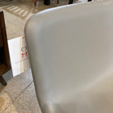 Cappellini Spring Leather Chair By Erwan Buroullec LOUNGE CHAIRS Gray 30w30d27h