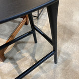 Denver Modern Osso Counter Stool BAR/COUNTER STOOL Black 21.5w13d26h