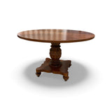Miller Road By Baker Pineapple Pedestal DINING TABLE 48d30h