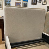 Bernhardt Arcadia Clay Upholstered Queen Panel Bed BEDS 70w93d60h