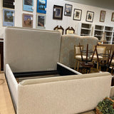 Bernhardt Arcadia Clay Upholstered Queen Panel Bed BEDS 70w93d60h