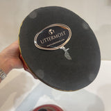 Uttermost Ceramic Waffle Pattern Lidded Decorative Canister ACCESSORIES 7Wx6Dx11H