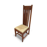 Sawbridge Studios Solid Mahogany Mission Style Side Chair DINING CHAIRS 17w20d48h