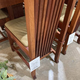 Sawbridge Studios Solid Mahogany Mission Style Side Chair DINING CHAIRS 17w20d48h