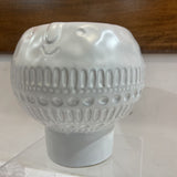 Bloomingville Modern Scandinavian Style Ceramic Vase ACCESSORIES White 6.5Wx6H