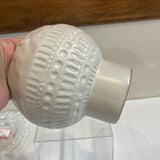 Bloomingville Modern Scandinavian Style Ceramic Vase ACCESSORIES White 6.5Wx6H