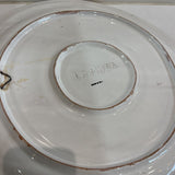 Fine Italian LaMusa Signed Ceramic Oversized Centerpiece Platter Wall Hanging ACCESSORIES 21.5Wx2.75H