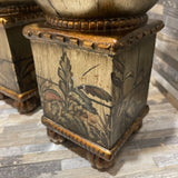 2pc Set Jeffrey Merriman Collection Decor Spires ACCESSORIES 5.5Wx25H largest