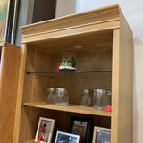 Bernhardt Traditional Illuminated Three Shelf BOOK SHELF 32w19d78h