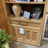 Bernhardt Traditional Illuminated Three Shelf BOOK SHELF 32w19d78h