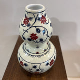 The MET Limoges Double Gourd Vase ACCESSORIES 3.5Wx6H