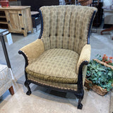 Walter E. Smithe Upholstered Wingback CHAIR 30w25d38h