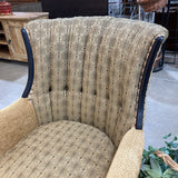 Walter E. Smithe Upholstered Wingback CHAIR 30w25d38h