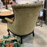 Walter E. Smithe Upholstered Wingback CHAIR 30w25d38h