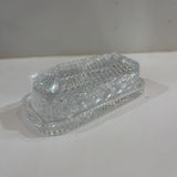 Crystal Butter Dish ACCESSORIES 7Wx3Dx3H