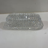 Crystal Butter Dish ACCESSORIES 7Wx3Dx3H