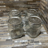 4pc Set 3/4 Fido Jars ACCESSORIES 4d5h