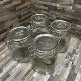 4pc Set 3/4 Fido Jars ACCESSORIES 4d5h