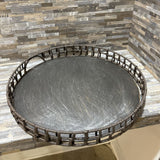 Crestview Collection Clancy Tray ACCESSORIES 20.5d3h