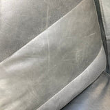 Arhaus Rowland Leather Armless Power Recliner RECLINERS Lanie Graphite 30w36d35h