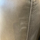 Arhaus Rowland Leather Armless Power Recliner RECLINERS Lanie Graphite 30w36d35h