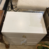 Lark 3-Drawer DRESSERS/CHESTS White 25w16d28h
