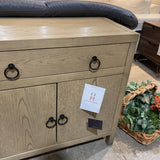 Celine 1-Drawer Accent Cabinet CABINET Light Brown 31w14d30h